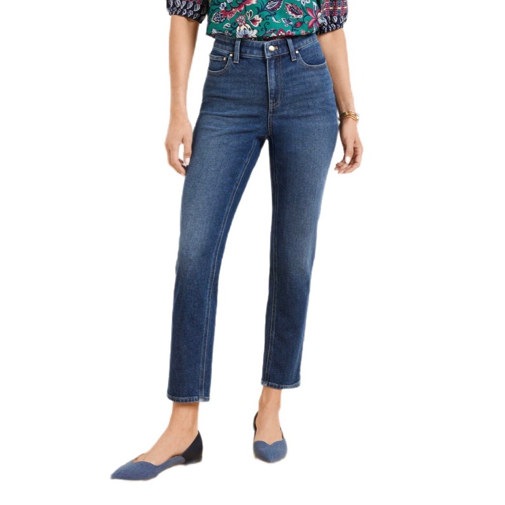 Talbots Slim Straight Ankle Jeans 10P